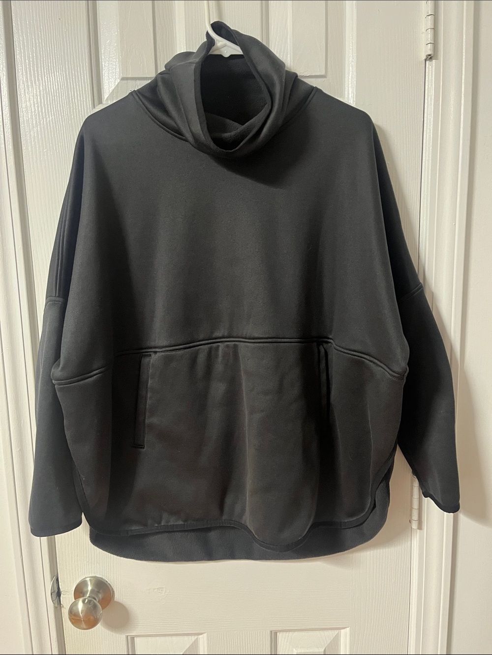 The North Face Black Cowl-Neck Oversized Pullover